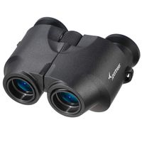 Sportneer 10x25 Powerful Binoculars with Foldable Soft Eyepieces, Clear Weak Light Night Vision, Compact Lightweight - Binoculars for Bird Watching,Hunting,Sports Games and Concerts, For Kids & Adults