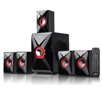 BEFREE SOUND BFS-420 Bluetooth Home Theater System, Red