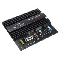 12V Mono 600W High Power Car Audio Amplifier PA-60A Fashion Wire Drawing Powerful Bass Subwoofers Amplifier with 20A Fuse