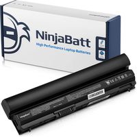 NinjaBatt Laptop Battery for Dell RFJMW Latitude E6320 E6230 E6430S E6330 E6220 K4CP5 J79X4 312-1381 312-1241 312-1446 MHPFK V7M6R FRR0G TPHRG YJNKK 312-1380 451-11980 5X317 9GXD5 - [6 Cells/4400mAh]