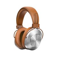 Pioneer Bluetooth and High-Resolution Over Ear Wireless Headphone, Brown (SE-MS7BT-T)