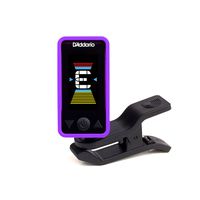D'Addario Accessories Eclipse Headstock Tuner, Purple