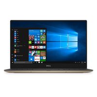 Dell XPS 9360 13.3in QHD Touchscreen Laptop PC - Intel Core i7-7500U 2.7GHz, 8GB, 256GB SSD, Bluetooth, Windows 10 Home - Rose Gold (Renewed)