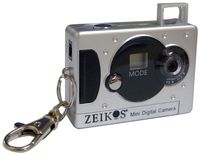 Zeikos ZE-KDC31-S Mini Digital Keychain Camera (Silver)
