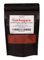 Korean Chili Powder Gochugaru - Sun Dried Non-GMO Red Pepper Flakes - Coarse Gound (8oz)