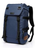 Vaschy Water-resistant Hiking Daypack Travel School Backpack 15.6in Laptop Blue