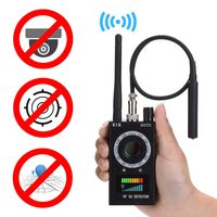 Anti-Spy RF Detector with Wireless Bug Detector, Hidden Camera Detectors & GPS Scanner Radio Wireless Signal Listening Device US Plug