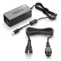 Pwr+ Charger for Lenovo 888014197 adlx45dlc2a PA-1650-72 Laptop ThinkPad Yoga UL Listed 12 Ft Cord 65W 45W AC Power Adapter T440 T450 T460 T470 X1 Carbon IdeaPad 11 13 14 15 260 500 Flex 3 Y40