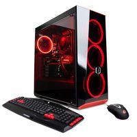 CYBERPOWERPC Gamer Xtreme VR GXiVR8280A Gaming PC (Intel i7-8700K 3.7GHz, 16GB DDR4, NVIDIA GeForce RTX 2080 8GB, 240GB SSD, 3TB HDD, 802.11AC WiFi & Win 10 Home) Black