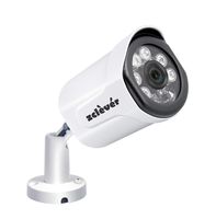 Zclever 2.0MP POE Security IP Camera 1080P Bullet Surveillance Camera with 6PCS IR LED Night Vision Weatherproof IP66 Outdoor & Indoor Only for Our System