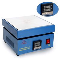 LED Microcomputer Electric Hot Plate Preheat Soldering Preheating Station Welder Hot Plate Rework Heater Lab 110V 800W 200X200mm Plate
