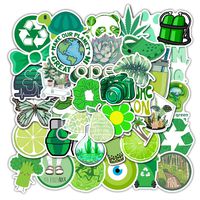efly Cute Stickers for Water Bottles Laptop 50 Pack,Waterproof Vinyl Stickers for Teens, Boys Girls Perfect for Laptop, Luggage, Skateboard, Motorcycle, Bicycle Decal Graffiti Patches (Green)