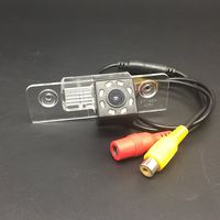 LEDs Car Rear View Camera for Ford Mondeo MK2 MK3 / Ford Fusion / Ford Fiesta ST/Classic/Ikon / Ford Flex / Ford Taurus & HD CCD Night Vision Waterproof and Shockproof Reversing Backup Camera (8 LED)