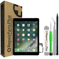 RepairPartsPlus iPad Air Screen Replacement LCD, Glass Digitizer and Home Button Premium Kit (Black)