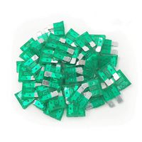 (50 Pcs) MCIGICM 30 Amp ATC Fuse Blade Style Scosche 30A Automotive Car Truck