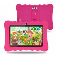 Kids Tablet, 7 Inch Android 9.0 Pie Tablet for Kids, 2+16GB with WiFi, Premium Parental Control, Preinstalled Educational APP and Kid-Proof Case (Pink)