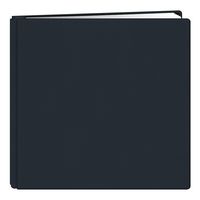 Pioneer 12-Inch by 12-Inch Family Treasures Deluxe Fabric Postbound Album, Midnight Blue