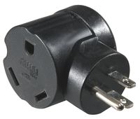 Arcon 14081 Generator Power Adapter 30-Amp Female to 15-Amp Male 90-Degree