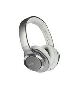 Cleer Flow II Bluetooth Wireless Headphones, Hybrid Noise-Cancelling, Google Assistant, Over-Ear, Auto-Pause - Light Metallic