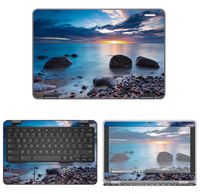 decalrus - Protective Decal Ocean Scene Skin Sticker for Dell ChromeBook 11 3189, 3181 (11.6" Screen) case Cover wrap DEchrmbk11_3189-255