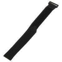 Panduit UCT3S-X0 Ultra-Cinch Hook and Loop Cinch Cable Tie, 12.0-Inch Length, Black (10-Pack)