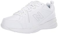 New Balance Men's 608v5 Casual Comfort Cross Trainer Shoe, White, 9 XW US