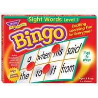 Trend Enterprises Sight Words Bingo
