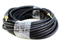 Monoprice Premier Series 1/4 Inch (TRS) Male to Male Cable Cord - 75 Feet- Black 16AWG (Gold Plated)
