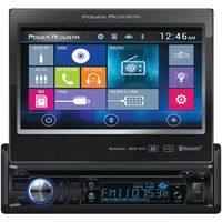Power Acoustik 7" Single-din in-Dash Motorized LCD Touchscreen DVD Receiver (PD-724HB)