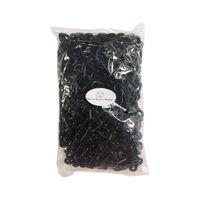 Plastic decorative safety security chain, Crowd Control Center (32', Black)