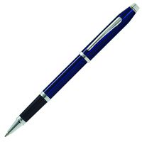Cross Century II Translucent Blue Lacquer Selectip Rollerball Pen with Rhodium-Plated Appointments