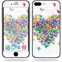 MightySkins Skin Compatible with Apple iPhone 8 Plus - Wildheart | Protective, Durable, and Unique Vinyl Decal wrap Cover | Easy to Apply, Remove, and Change Styles | Made in The USA
