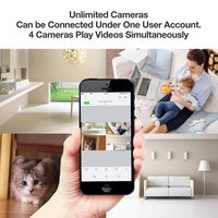 Seculink 960P HD IP Camera Day/Night Vision Motion Detection Alarm 2-Way Audio WiFi Wireless Video Monitoring Remote Control P2P Home Security Surveillance System White