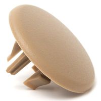Armrest Cap Cover for 07-19 Chevy Tahoe, Suburban, Yukon, Cadillac Escalade Seat Parts - Replaces OEM GM 15279690 Left or Right Rear Bucket Seats Arm Rest Handle Trim Bolt Vehicle Accessories - Beige