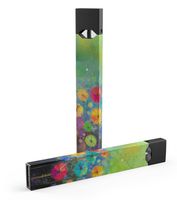 Summer Skin-kit for The Pax JUUL (JuulLabs) Vaping Device (Skin Only) - Abstract Flower Meadow