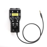 Saramonic SmartRig+ 2-Channel XLR/3.5mm Microphone Audio Mixer with Phantom Power Preamp & Guitar Interface for DSLR Cameras, Camcorders, iPhone, iPad, iPod, and Android Smartphones