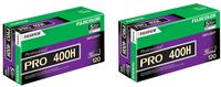 16326119 Fujicolor Pro 120, 400H Color Negative Film ISO 400-10 Roll Pro Pack (Green/White/Purple)