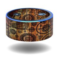 MightySkins Skin Compatible with Amazon Echo Dot - Wooden Floral | Protective, Durable, and Unique Vinyl Decal wrap Cover | Easy to Apply, Remove, and Change Styles | Made in The USA
