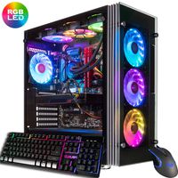 CUK Stratos Gamer PC (Liquid Cooled Intel Core i9-9900K, NVIDIA GeForce RTX 2080 Ti, 32GB RAM, 1TB NVMe SSD + 2TB, 750W Gold PSU, Z390 Motherboard, Windows 10) Best Tower Desktop Computer for Gamers