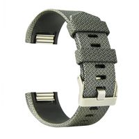 MOACC Replacement for Fitbit Charge 2 Band, Soft Silicone Adjustable Sport Strap Printed Bands with Classic Buckle Fitness Accessory Wristband for Fitbit Charge2 (Pattern-10, Large (Wrist 6.5"-9.0"))