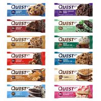 Quest Nutrition Ultimate Variety Pack, High Protein, Low Carb, Gluten Free, Keto Friendly, 12 Count