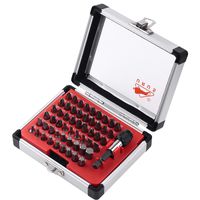 55PCS Screwdriver Drill Driver Bit Set with Magnetic Quick-Change Adapter - Includes Philips, Pozi, Slotted, Metric Hex and Torx Bits