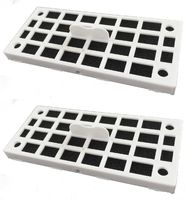 Replacement Air Deodorizer Filter Compatible GE Cafe Series Refrigerator ODORFILTER - 2 Filters