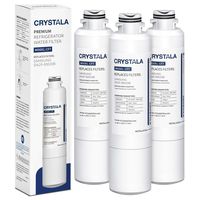 Samsung DA29-00020B Refrigerator Water Filter Compatible for Samsung DA29-00020B, HAF-CIN/EXP, Kenmore 46-9101 by Crystala Filters, 3 Pack
