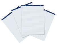 Pacon Easel Pad, 27"X34", 1" Ruled, 50 Sheets, 4 Pads Per Case