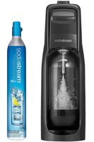 SodaStream Jet Sparkling Water Maker (Black), with CO2 and BPA free Bottle