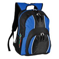 World Traveler Spiffy 17 Inch Laptop Backpack, Blue, One Size