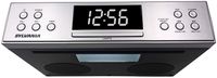 Sylvania SKCR2810BT Under Cabinet Clock Radio, Music System with Bluetooth Streaming and FM Radio