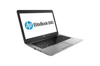 HP EliteBook 840 G1 14.0" Refurb Laptop - Intel Core i5 4300U 4th Gen 1.9 GHz 8GB 256GB SSD Windows 10 Pro - Webcam