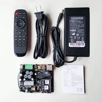 Up2stream amp 2.0-WiFi&Bluetooth 5.0 with 50+50W 21V DC/2.0 HiFi Stereo Channel Multiroom Streaming Amplifier Board Full Set for DIY Speaker-Arylic WB60